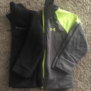 ❌SOLD❌ Toddler Under Armour, Columbia Jacket